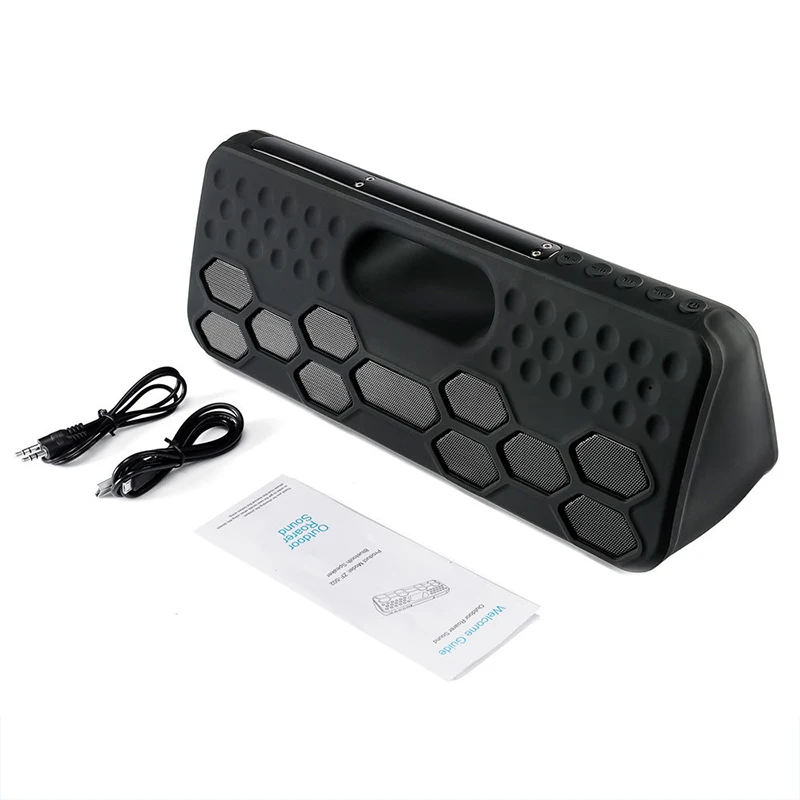 Fansaco Bluetooth Динамик Беспроводной Портативная колонка 10 Вт * 4 драйвера стерео