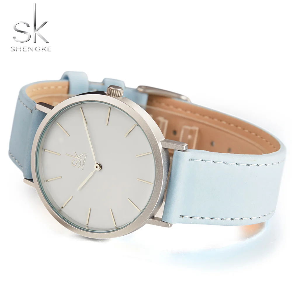 Shengke брендовые новые модные часы Топ Известный люксовый бренд кварцевые женские