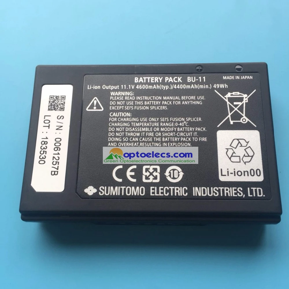 Оригинальный японский Sumitomo BU 11 11S Аккумулятор для Type 71C 81C 82C T 71M Q101 Z1C Z2C Fusion