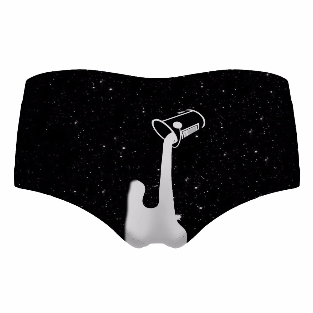 Женские трусы в стиле Харадзюку бесшовные пикантные с 3D-принтом цифровой печатью