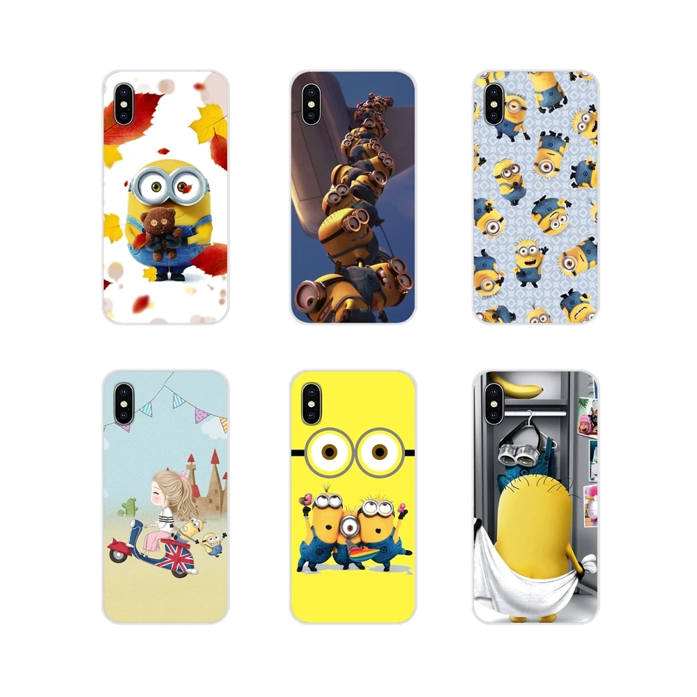 Аксессуары для мобильного телефона чехлы Happy Миньоны» «Гадкий я» для Samsung Galaxy A3 A5 A7 A9 A8 звезда A6 плюс
