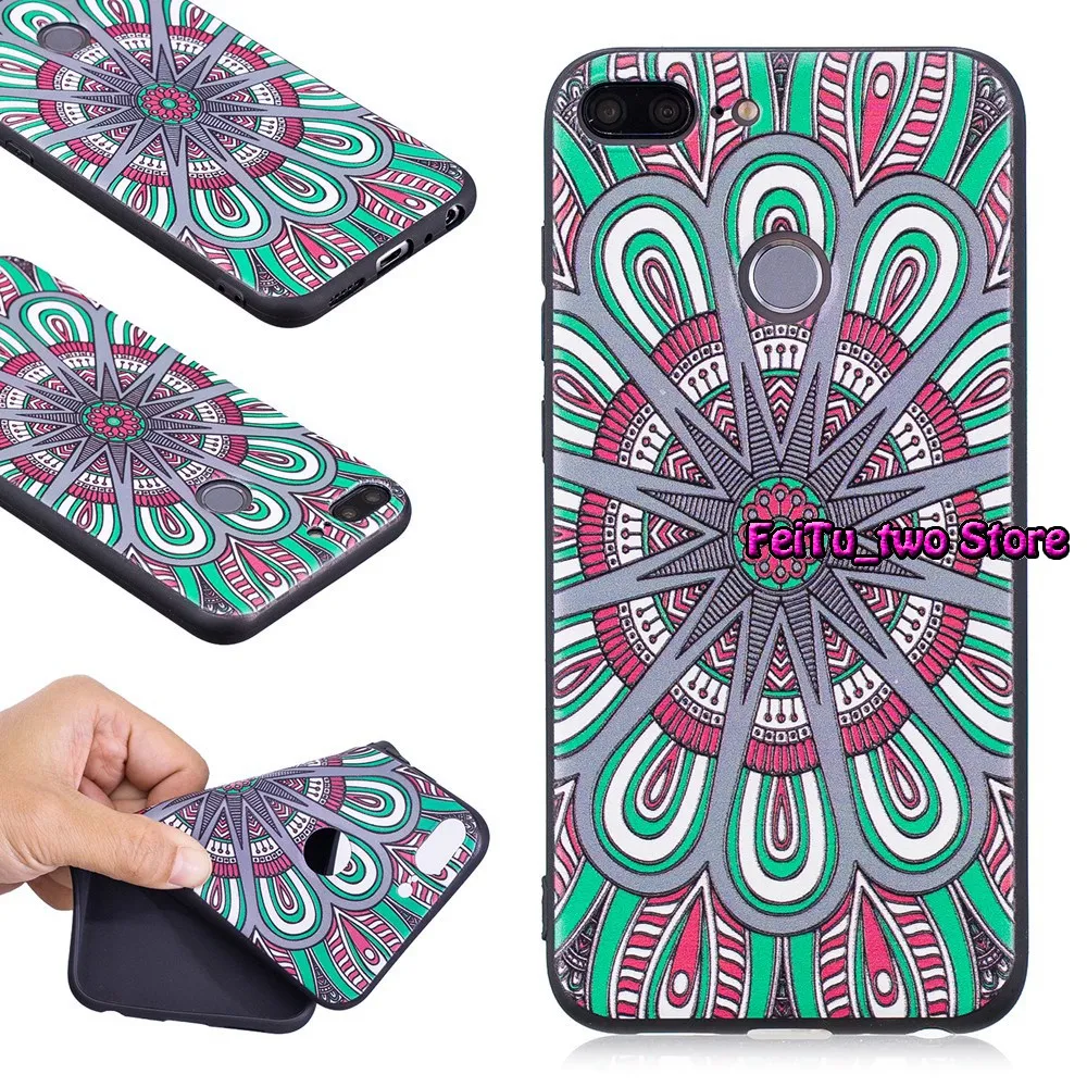 Emboss TPU Case for Huawei Honor 9 Lite Dual LLD-L31 LLD-L22A LLD-L22 Honor9 LLD L31 L22A L22 Soft Silicone Phone Cover |