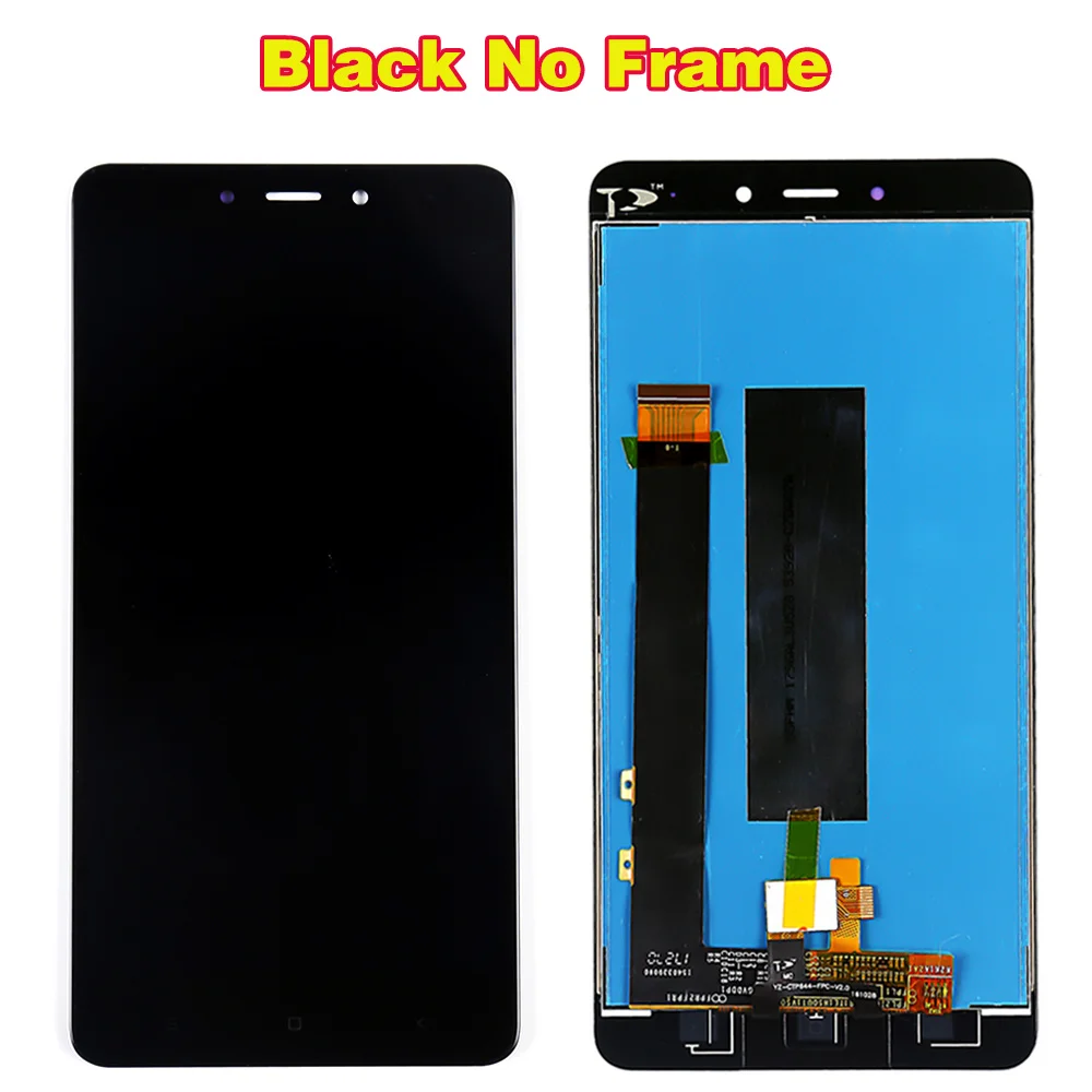 AAA Качество ЖК-дисплей Дисплей для Xiaomi Redmi Note 4(Процессор: MTK Helio X20) кодирующий преобразователь сенсорного экрана в сборе рамки 10 касаний