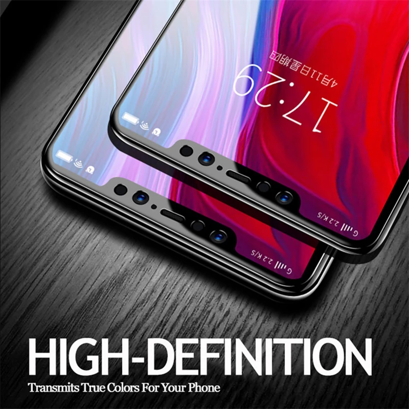 

5D glass for Xiaomi pocophone f1 poco f1 glass for redmi note 5 pro 5 plus note 4x for xiaomi 8 lite pro 8e 6 a2 lite a1 film