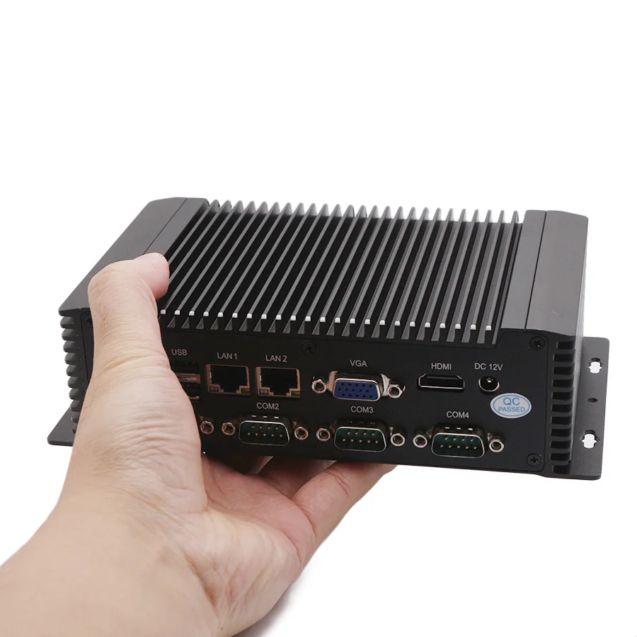 FASTDISK Industrial Business implant advertising style Mini PC Computer with 6 com support msata 2.5inch ssd hdd | Компьютеры и офис