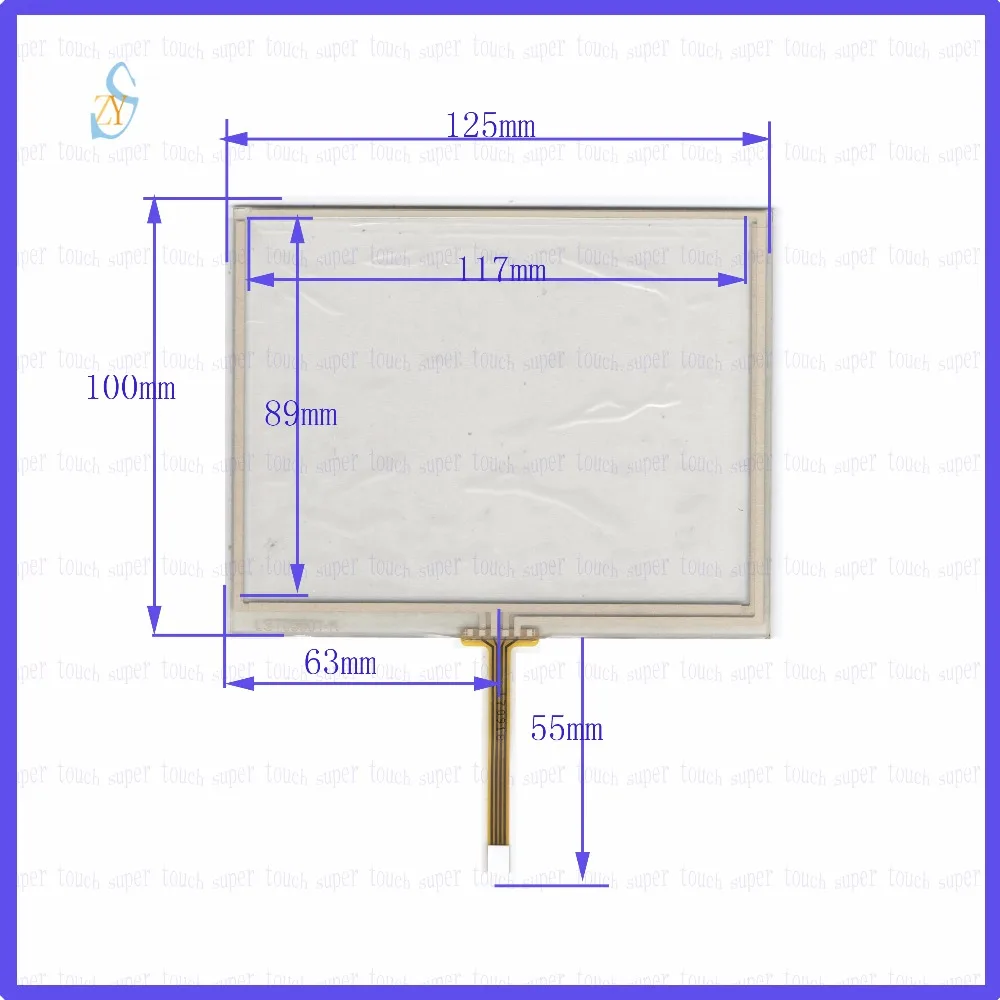 ZhiYuSun 125 мм* 100 мм LST05601 5,6 дюймов сенсорный экран Стекло резистивный USB Сенсорная панель 125*100 сенсорный экран это совместимо