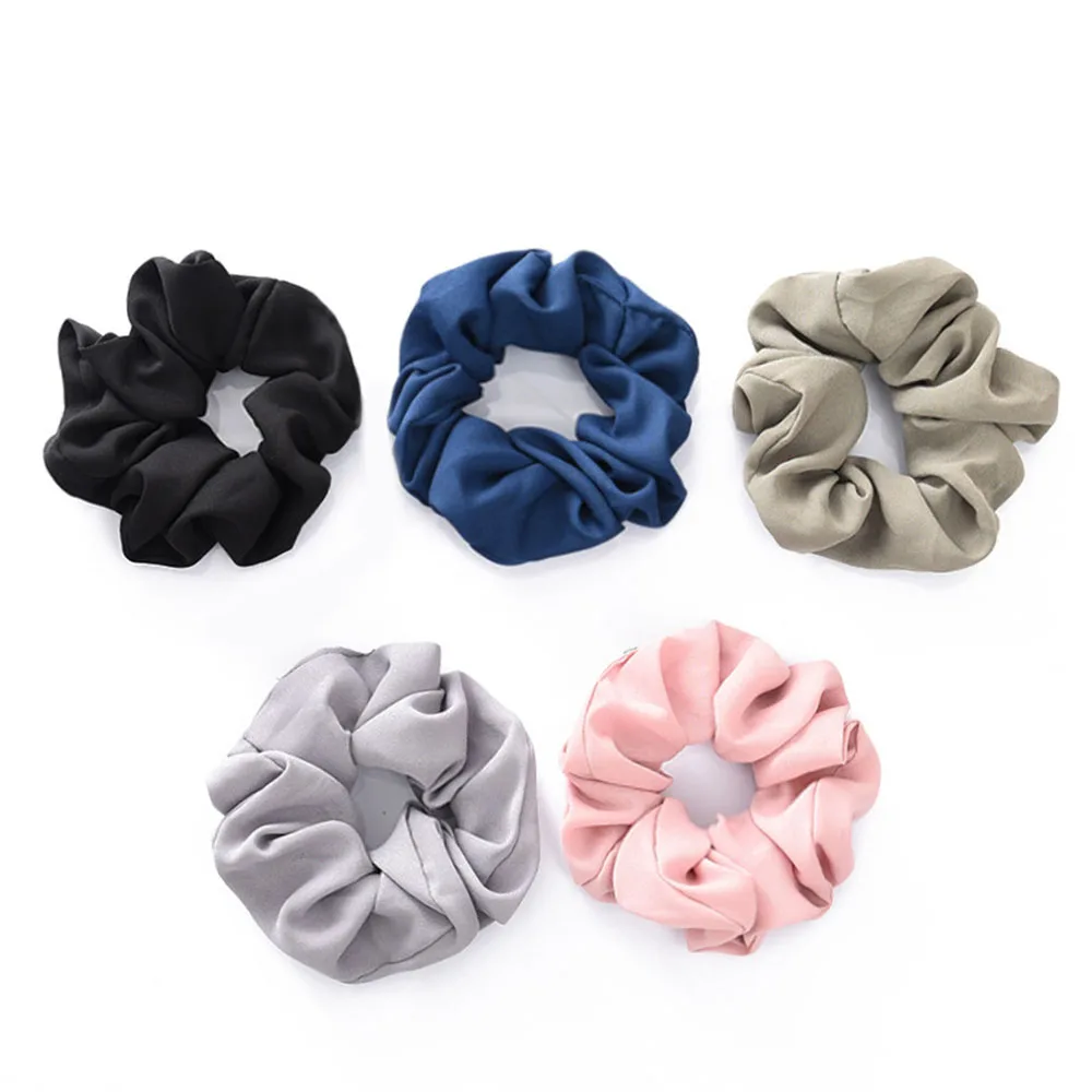 

1 PC Women Hair Accesories Pelo Female Hair Tie Scrunchies Ponytail Hair Holder Rope Chiffon Headwear hair styling tools