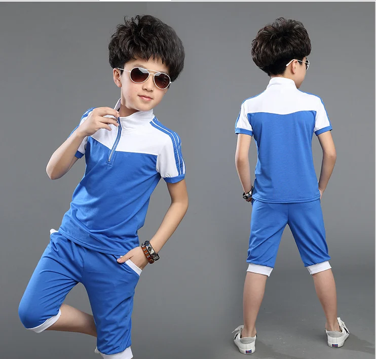 Новый 2016 детская одежда Спортивная отдых костюм мальчика Также для девочек |