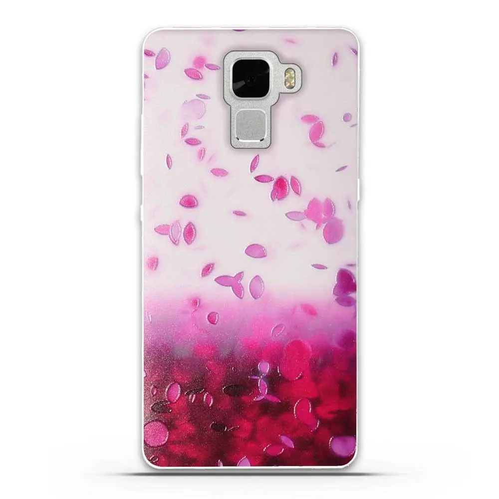 Для huawei Honor 7 Чехол Мягкий чехол для мобильного телефона c задний футляр, складной чехол для принципиально huawei Honor7 смарт-телефон задняя крышка ТПУ+ ПК защитный чехол