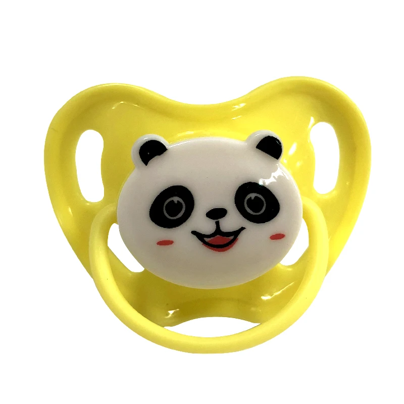 Yellow Ddlg для маленьких девочек, Abdl, на заказ, большой размер, силиконовая соска для взрослых размера плюс, соска для взрослых, маленькое пространство, Daddys, девочка, Abdl, принцесса - Color: Yellow