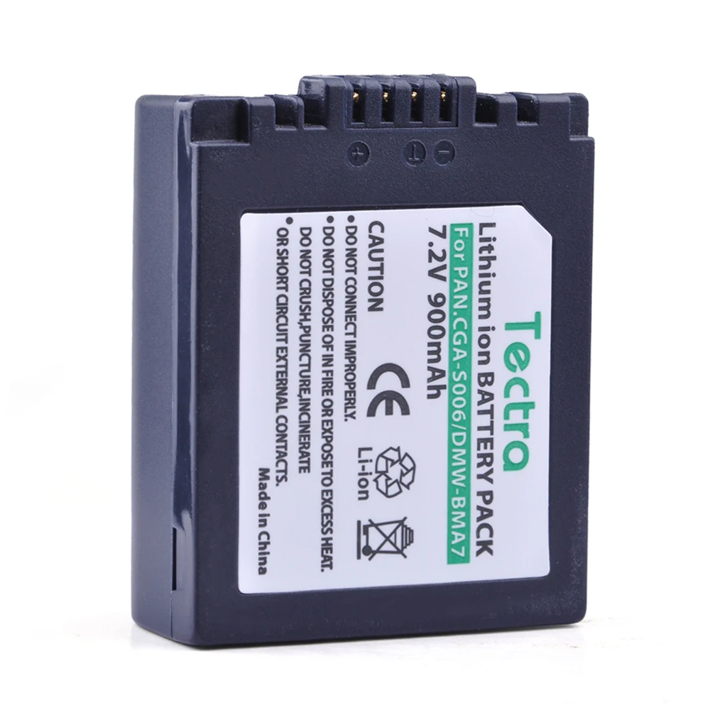 Аккумулятор CGA S006 2 шт. для Panasonic Lumix fz50 fz8 fz38 fz7 с аккумулятором на 1 5 10 7 |li-ion cgr-s006e|lumix
