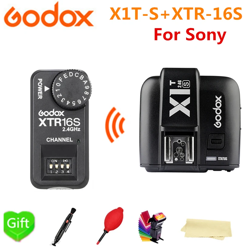 Новинка беспроводной передатчик Godox X1TS X1S X1T S TTL 2 4G триггер вспышки + фотоприемник