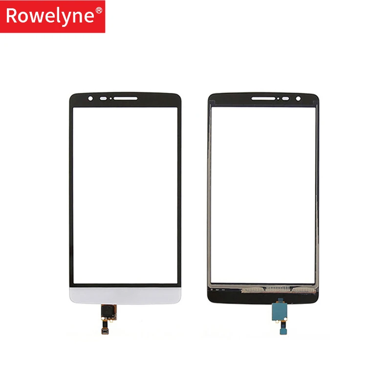 Замена высокого качества 5," для LG G3 Mini D722 D724 G3S сенсорный экран дигитайзер сенсор внешняя стеклянная панель объектива серый белый золотой