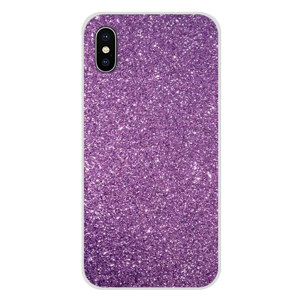 Purple sparkle Glitter Accessories Phone Shell Covers For Samsung Galaxy A3 A5 A7 J1 J2 J3 J5 J7 2015 2016 2017 | Мобильные телефоны