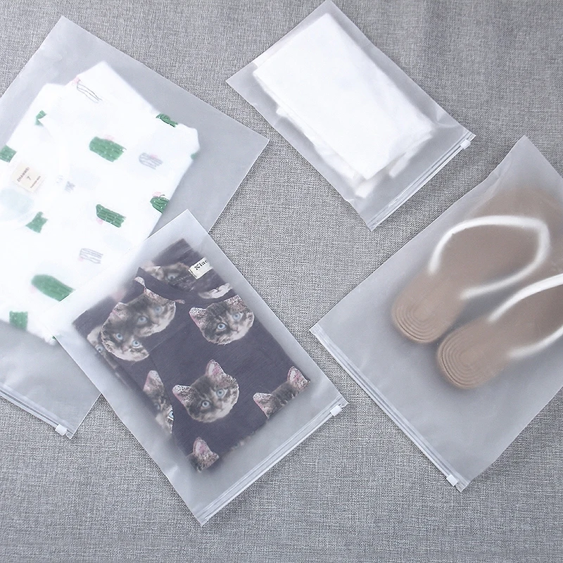 1 шт. дорожная сумка для хранения одежды Носки полупрозрачная на молнии