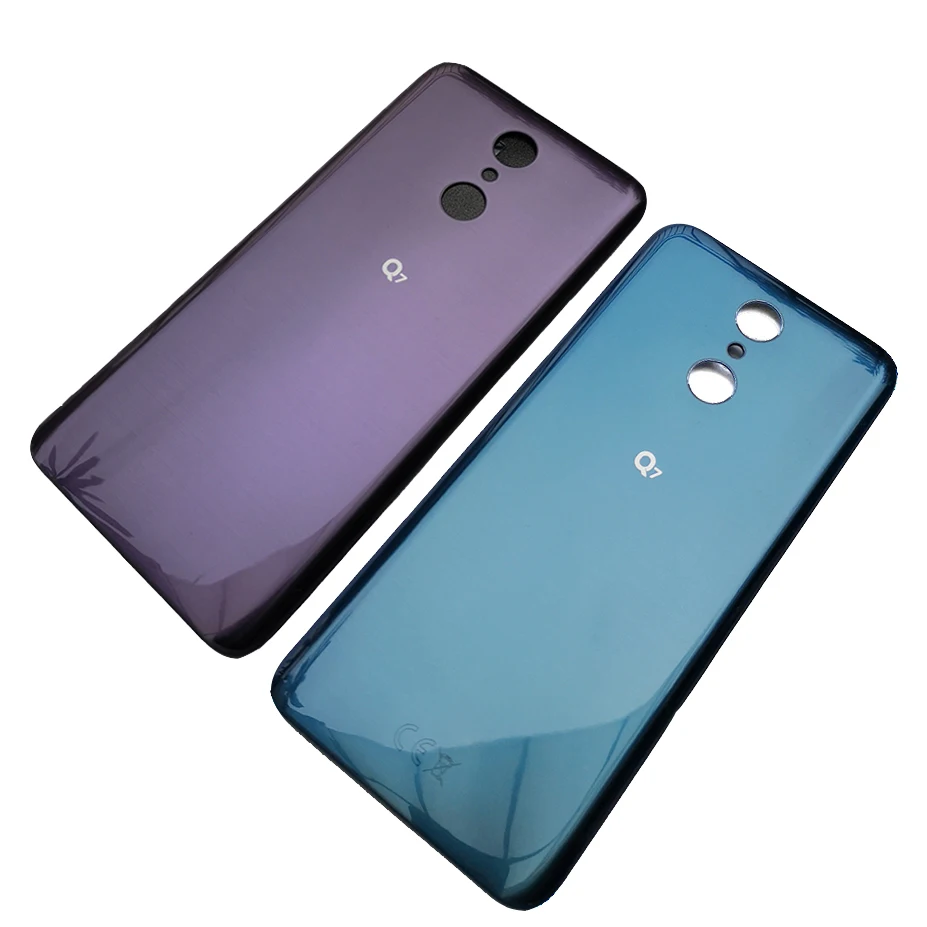 ZUCZUG Пластик Батарея задняя крышка Корпус задняя крышка чехол для LG Q7 Q610