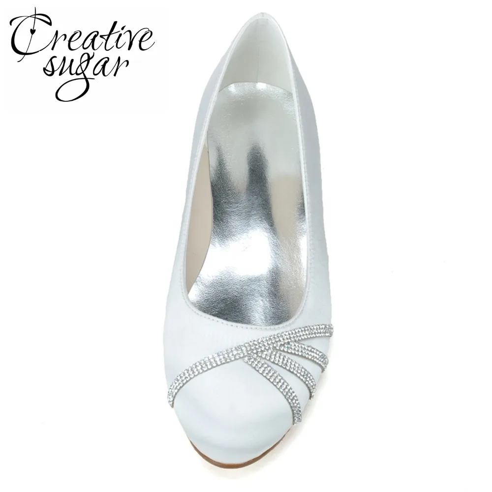 Женская атласная обувь на плоской подошве с цепочкой и кристаллами|slip on|rhinestone