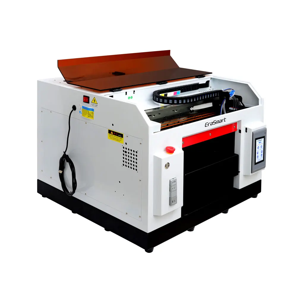 Цифровой УФ-машина для струйной печати USB/стекло/ручка/CD/пластик акриловая печать