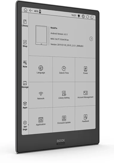 ONYX BOOX NOTE PRO электронная книга Reader 4G/64G Dual Touch e-ink электронная книга Reader передний светильник плоская панель экран электронная книга e-Reader с ручкой