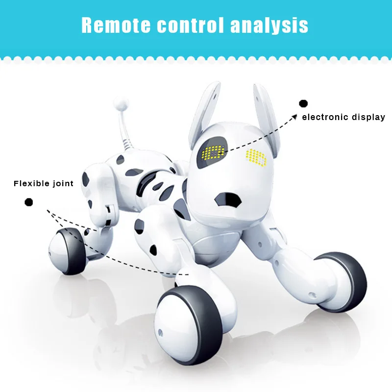 RC умный робот собака Электрический беспроводной пульт дистанционного