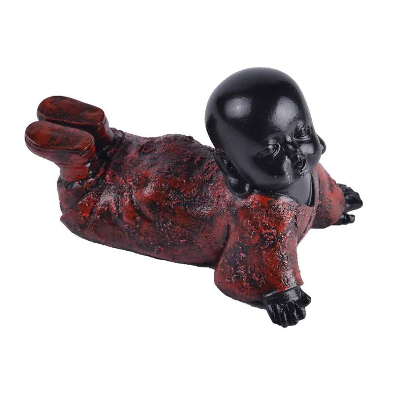 Small Buddha Monk Figurine Statue Tathagata India Yoga Mandala Sculptures Resin Craft Home Decoration Accessories Figure | Дом и сад