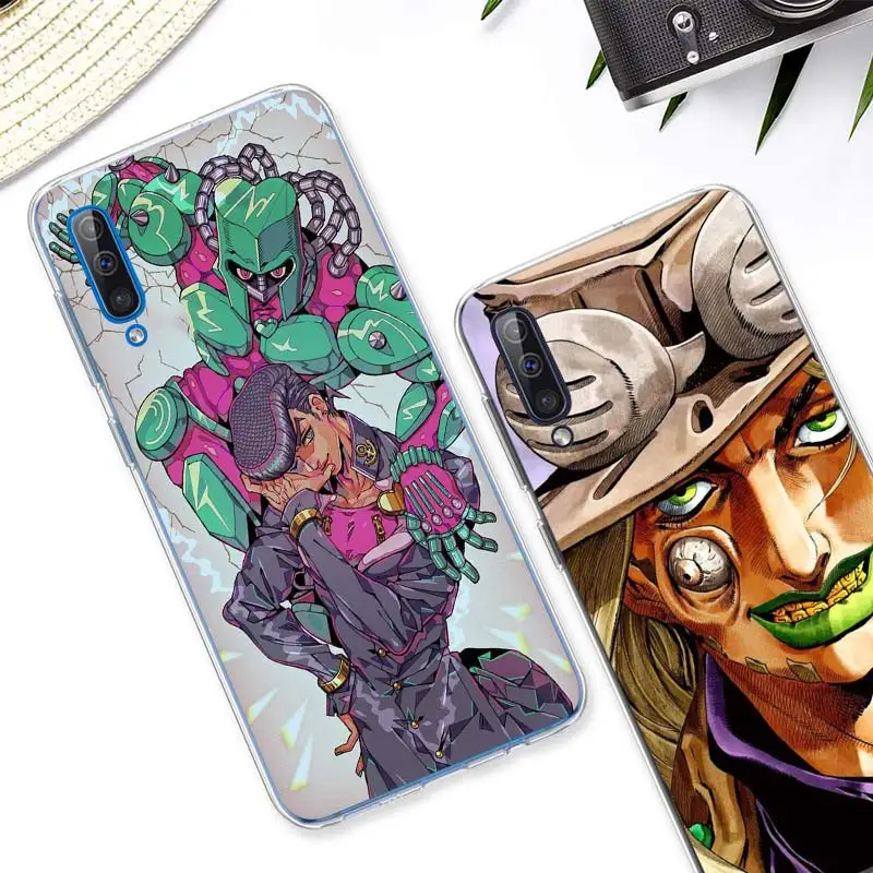 JoJo's Bizarre Adventure JoJo Silicone Case for Samsung Galaxy A71 A51 A90 5G A50 A70 A40 A20e A10 A30 A80 A8 Plus A7 A9 Cover