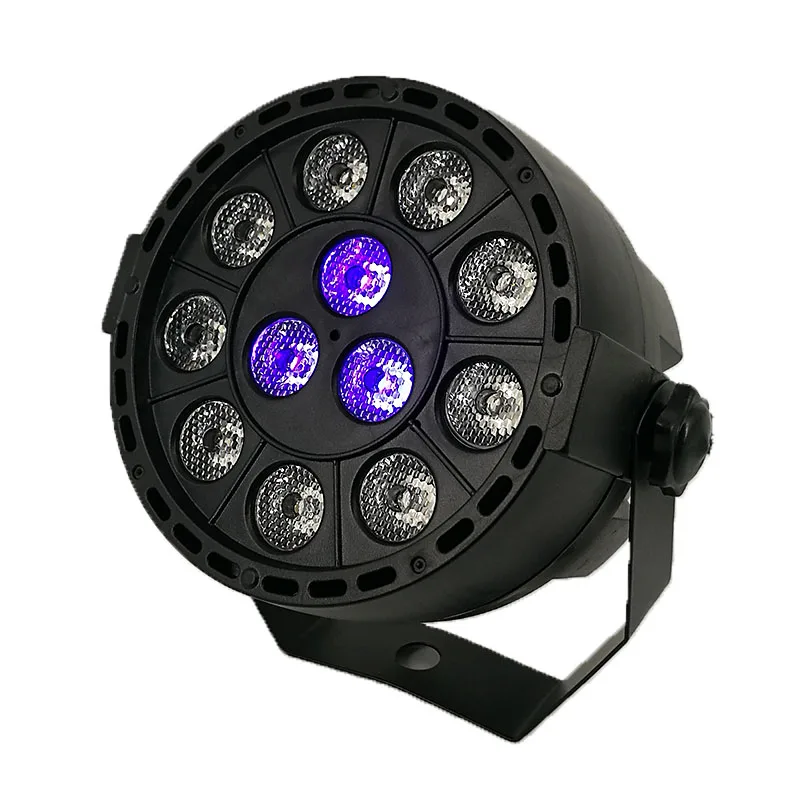 Led Par Светильник 12x3 Вт DJ вечерние светильник s RGBW Диско эффект сценический светильник ing с 8 каналов украшение для украшения звук активный