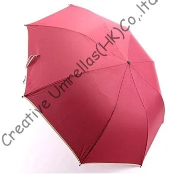 Car Umbrellas outdoor two fold golf umbrellas.hex-angular 50T steel shaft auto open MINNIGOLF windproof pocket umbrellas | Дом и сад