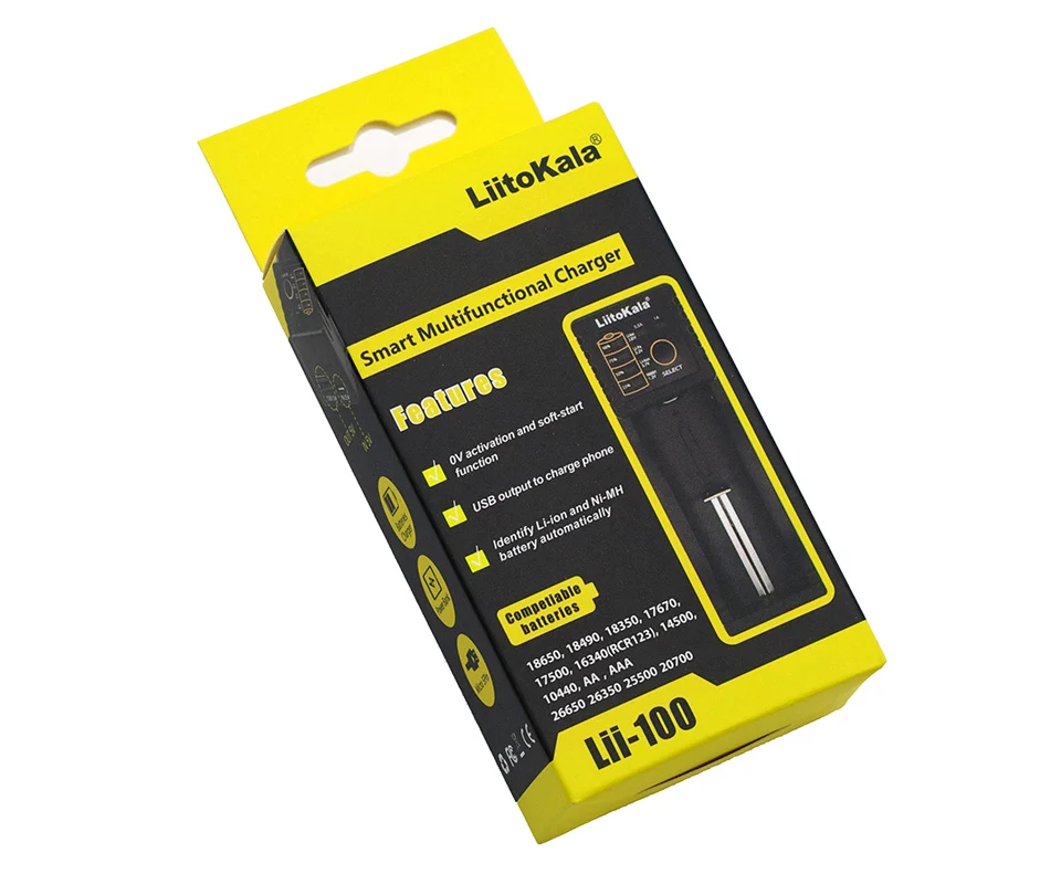 Умное зарядное устройство Liitokala литиевый аккумулятор 1 2 3 7 85 AA/AAA 18650 18350 26650 10440 14500