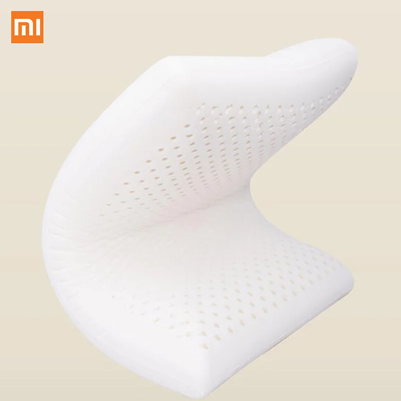 Xiaomi Подушка 8 H натурального латекса с наволочка лучший экологически безопасный материал Подушка Z1 Здравоохранение хорошего сна