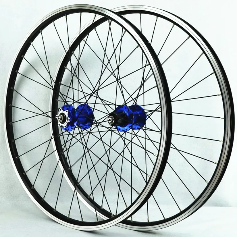 PASAK MTB велосипедный комплект колес передняя 2 задняя 4 ступицы дисковые/V тормоза