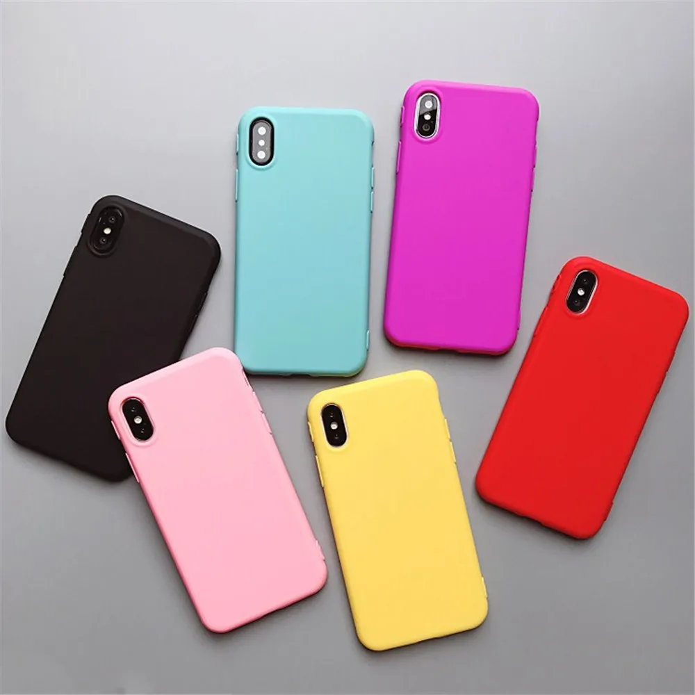 Suitable for iPhone 5 5s 6 6s 7 7s 8 8s SE Plus X XS MAX Simple quality Durable transparent silicone soft TPU case |