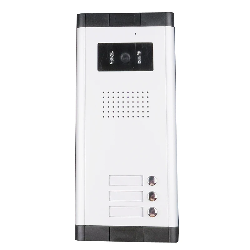 Бесплатная доставка 7 дюймовая система видеодомофона + 2 экрана 1 наружная камера