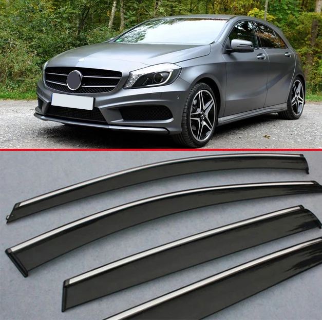 For Benz A Class W176 2013 2014 2015 2016 Window Wind Deflector Visor Rain/Sun Guard Vent | Автомобили и мотоциклы