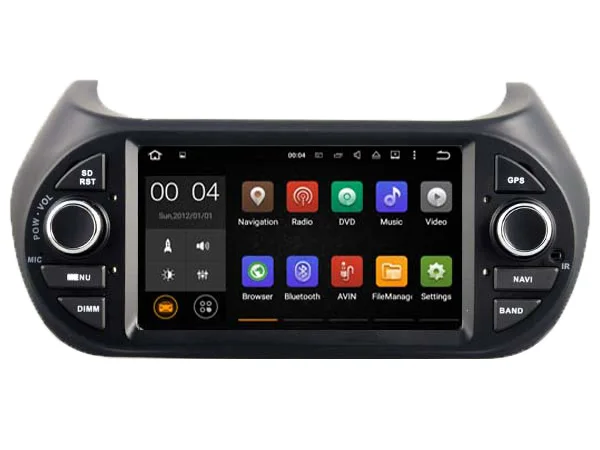 FOR Deckless FIAT Fiorino Android 9.0 Car DVD player gps audio multimedia auto stereo support DVR WIFI DAB OBD | Автомобили и