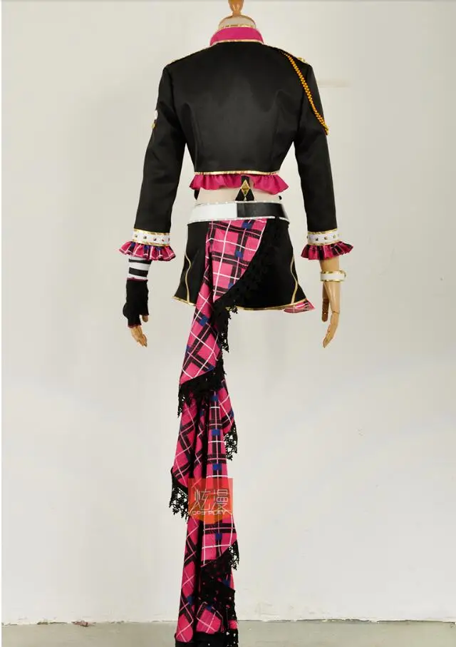 

LoveLive!Sunshine!! COSPLAY Anime COS Tsushima Yoshiko COS Halloween Party Punk rock style Lolita Costumes Free shipping
