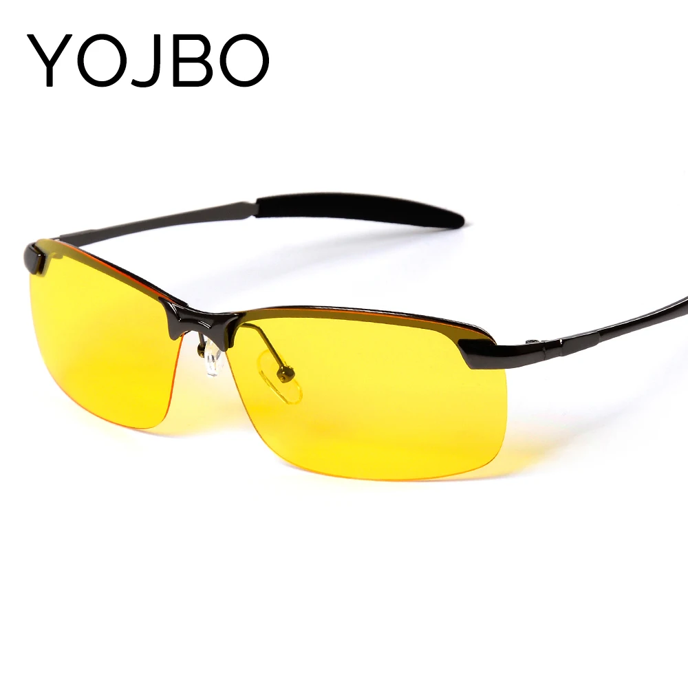 Мужские солнцезащитные очки YOJBO поляризационные для ночного видения в