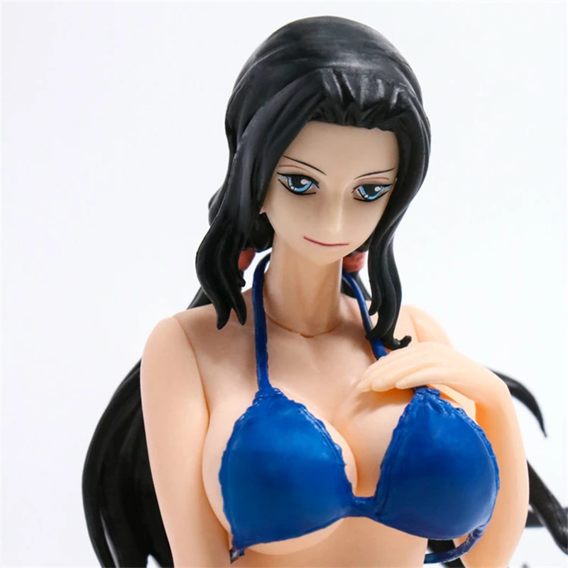Anime One Piece CREATOR X Robin Swimsuit Ver. Sexy PVC Action Figures Collectible Model Toys Doll 11cm Blue Color | Игрушки и хобби