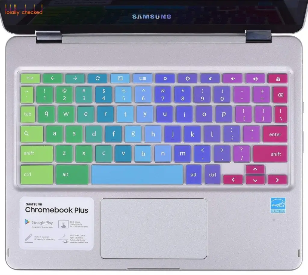 Для samsung Chromebook Plus/Chromebook Pro Xe513C24 12,3 дюйма для клавиатуры ноутбука, чехол для клавиатуры Chromebook Plus Xe513C24