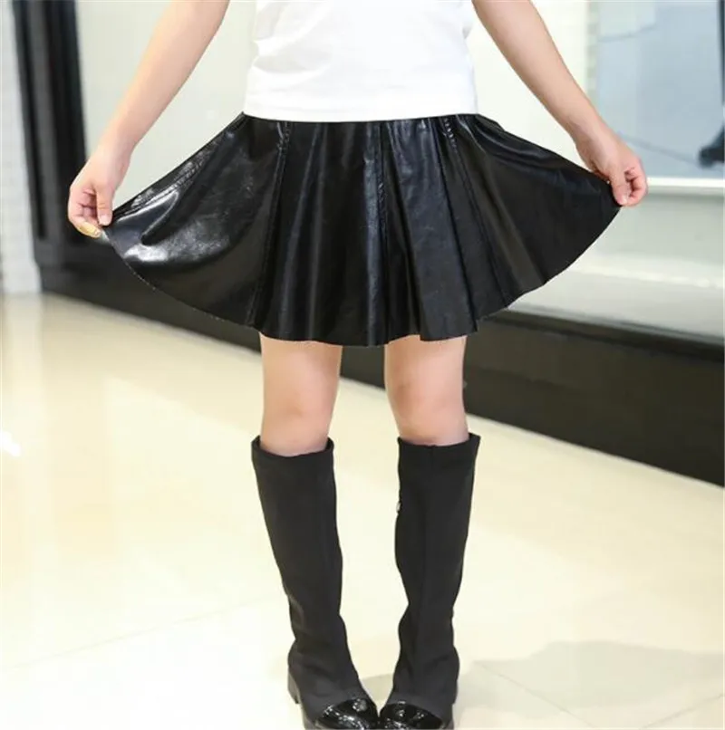 Юбка пачка из пу кожи для девочек с эластичным поясом|girls tutu skirt|baby girl skirtgirls |