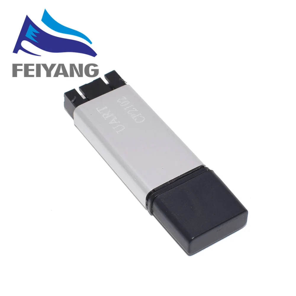 10 шт. алюминиевый корпус CP2102 USB 2 0 к TTL UART модулю 5-контактный последовательный