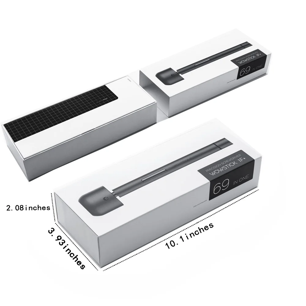 Wowstick 1Fs 1F 64 в одном прецизионный мини беспроводной шуруповерт батарея для сотового телефона Камера Ремонт Инструменты