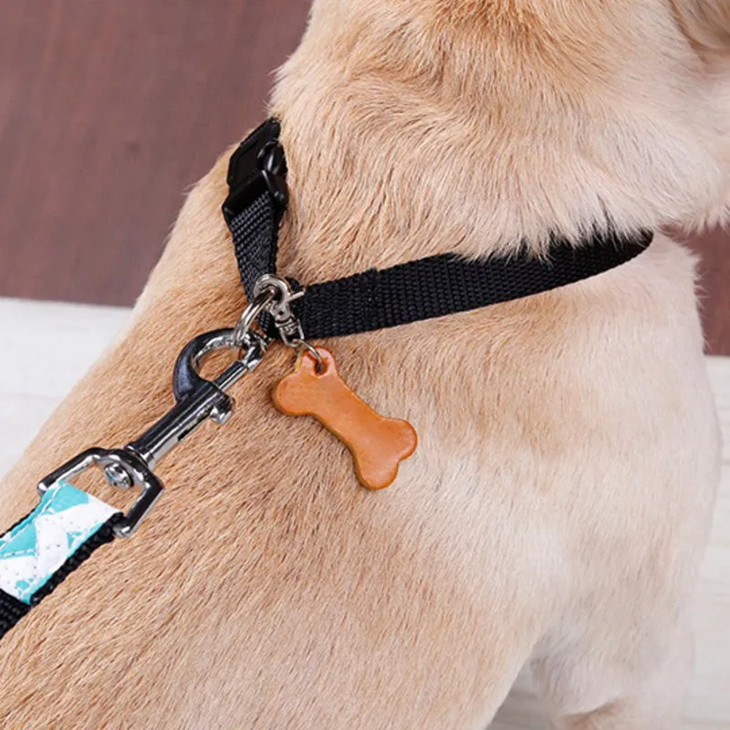 Pet Deep DIY ID Ошейники с бирками (имя номер телефона) кожаная бирка для собак и кошек |