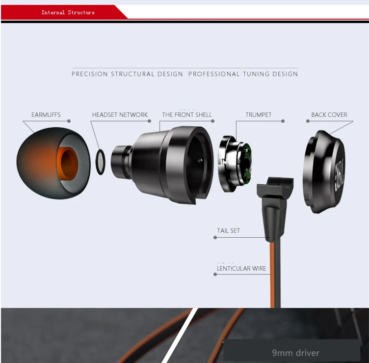JBL T280A+ наушники с тяжелыми басами с микрофоном, стереогарнитура, фирменные оригинальные наушники