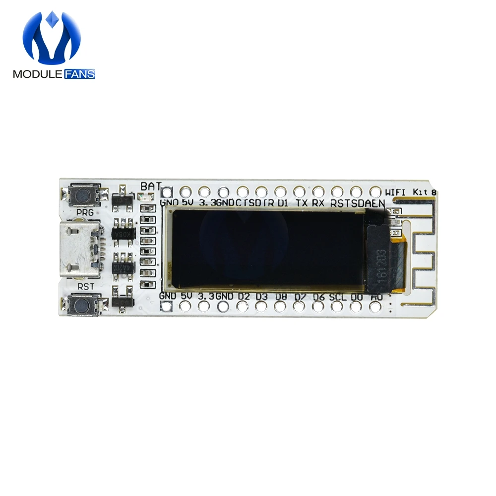 ESP8266 WIFI 0 91 дюймов 128*32 цифровой OLED CP2014 32 Мб флэш Интернет вещей макетная плата PCB
