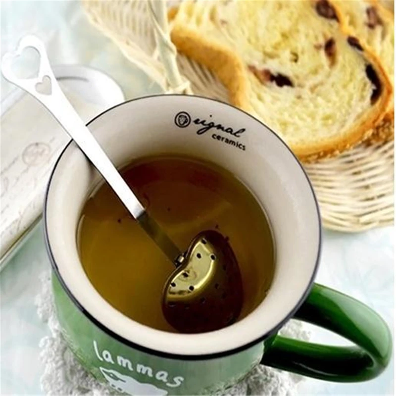 Новинка ложечка-фильтр для чая из нержавеющей стали ситечко Классическая