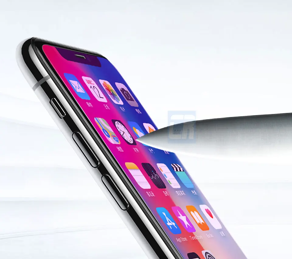 Защитное стекло на светильник синего цвета для iPhone 11 Pro X XR XS Max 9H закаленное стекло для iPhone 6 6S 7 8 Plus Защитная пленка для экрана
