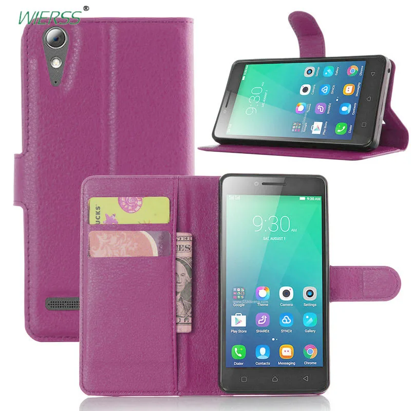 For Lenovo A6010 A6000 Wallet Flip Leather Case Plus Shot 5&quot Phone Back Cover Etui | Мобильные телефоны и аксессуары