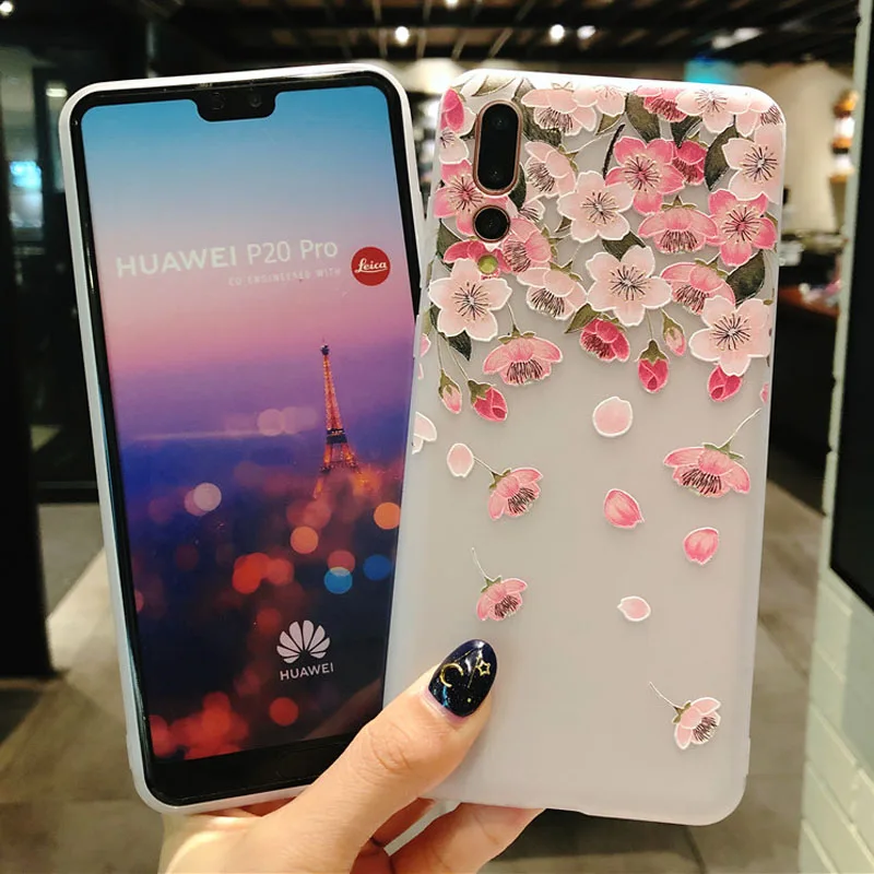 Мягкий силиконовый чехол для задней панели телефона RHOADA Huawei P10/P10 Plus/P20/P20 Lite/P20 Pro/P20