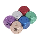 Алюминиевые многогранные металлические кубики, 1 шт., 16x16x16 мм